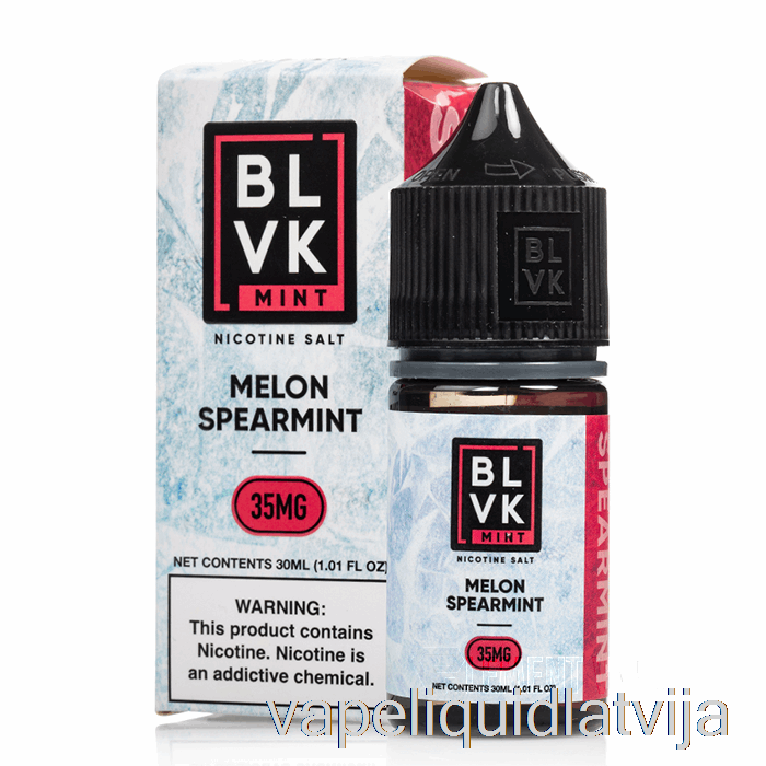 Melones Piparmētra - Blvk Piparmētru Sāļi - 30ml 50mg Vape šķidrums